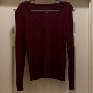 Women's Long Sleeve V-Neck T-Shirt